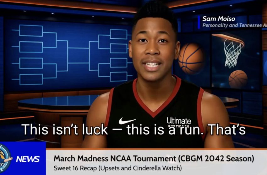  📺 March Madness Sweet 16 with Sam Moiso (Season 2042)