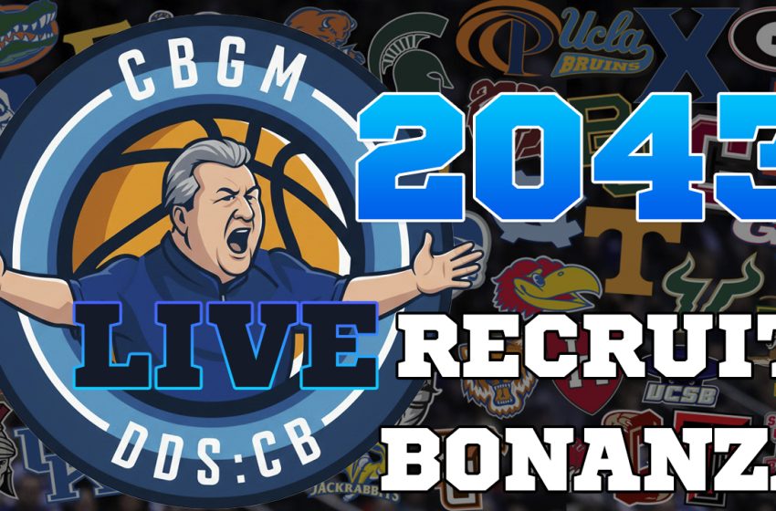  📺 Recruiting Night Bonanza w/ Chris (2043 Season)