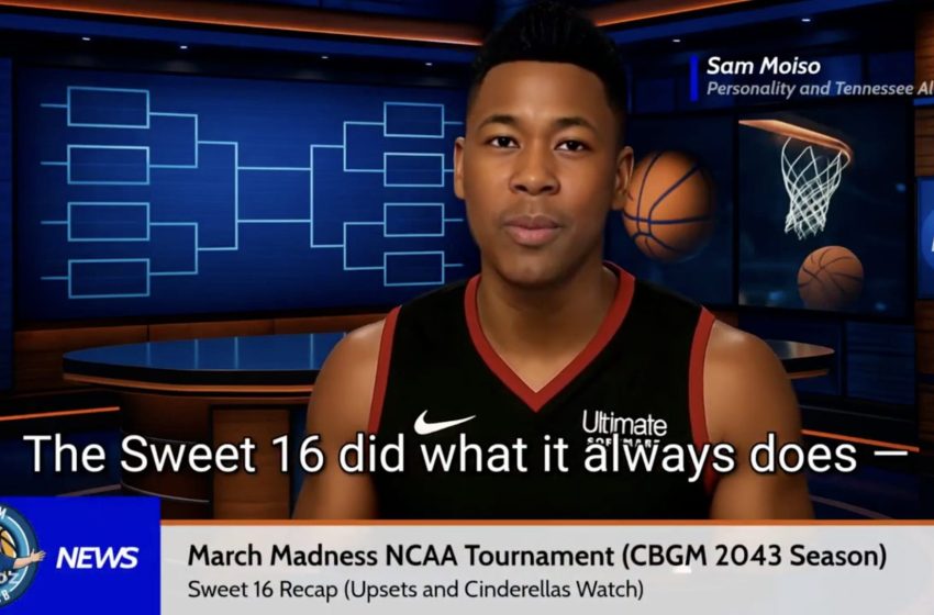  📺 March Madness Sweet 16 with Sam Moiso (Season 2043)