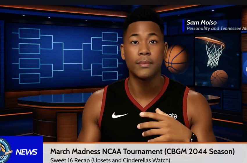  📺 March Madness Sweet 16 with Sam Moiso (Season 2044)
