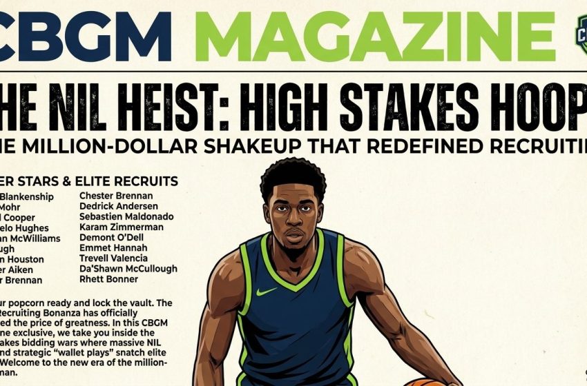  📄 CBGM Magazine S45 Recruiting Special “The NIL Heist: High Stake Hoops”